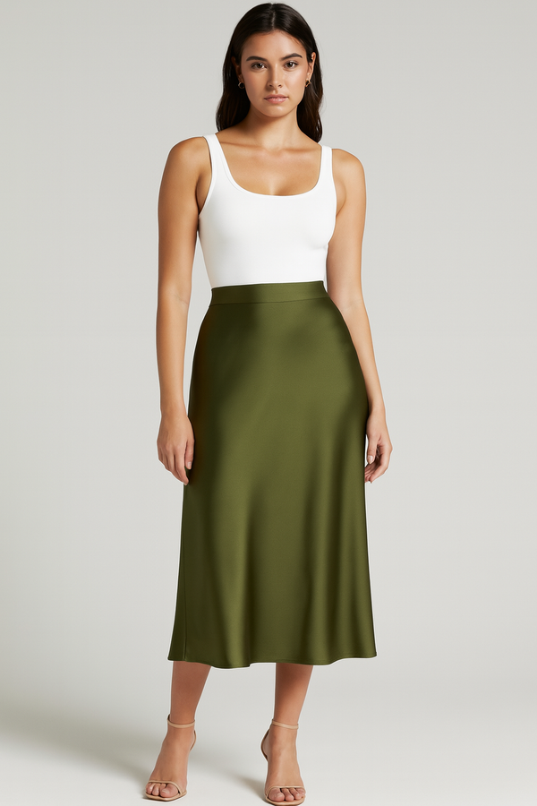 FALDA SATEN OLIVIA