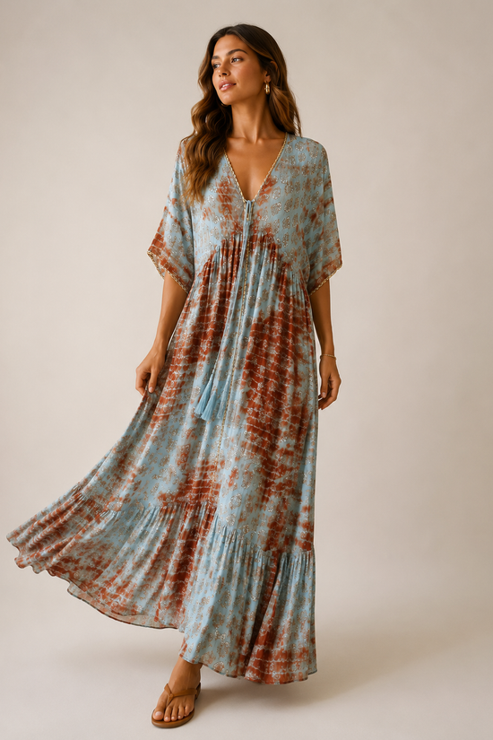 VESTIDO LARGO MARFIL
