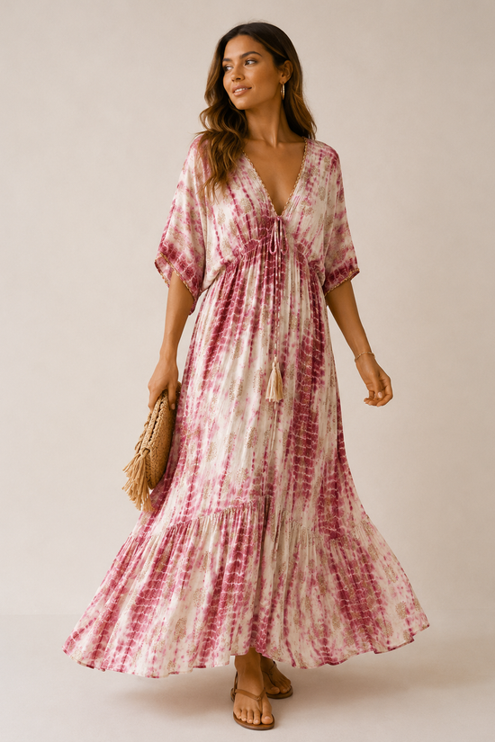 VESTIDO LARGO MARFIL