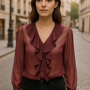 BLUSA VOLANTES ROSANA