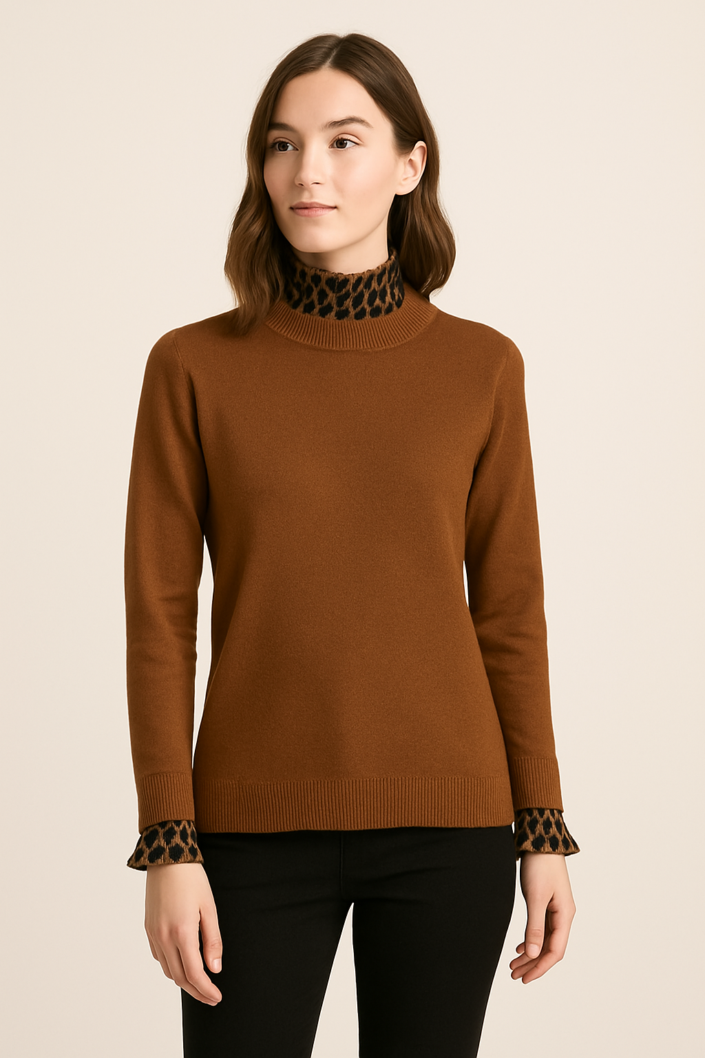 JERSEY PLISADO SAVANNA