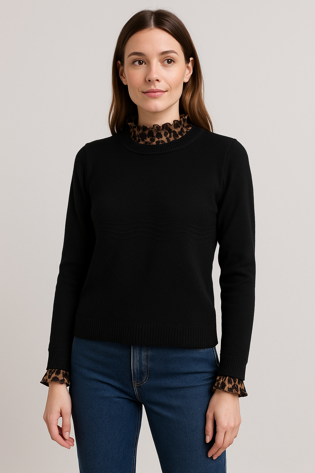 JERSEY PLISADO SAVANNA