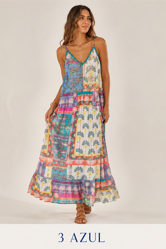 VESTIDO LARGO BOHO OASIS