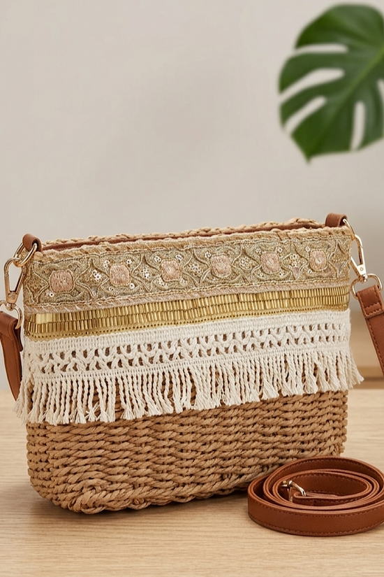 BOLSO PEQUEÑO RAFIA