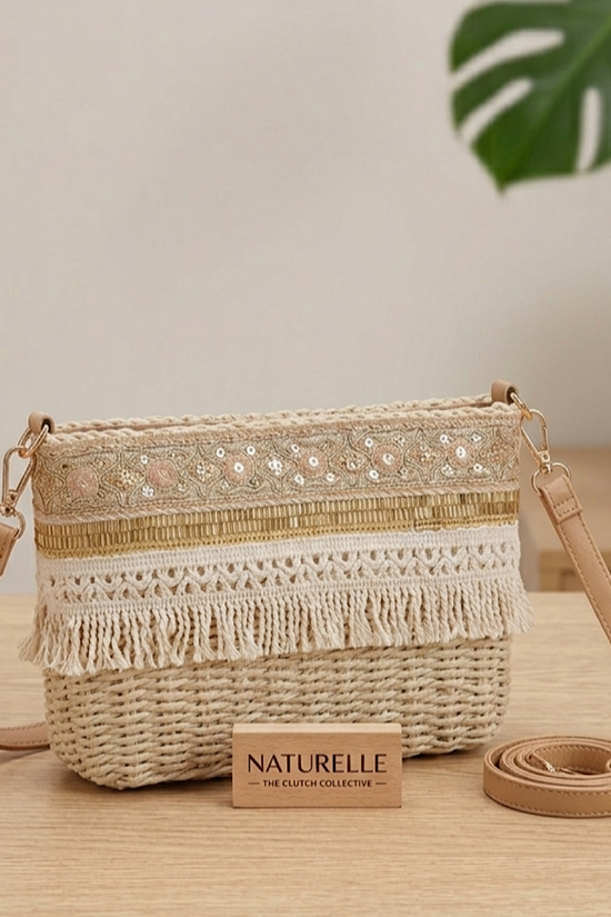 BOLSO PEQUEÑO RAFIA