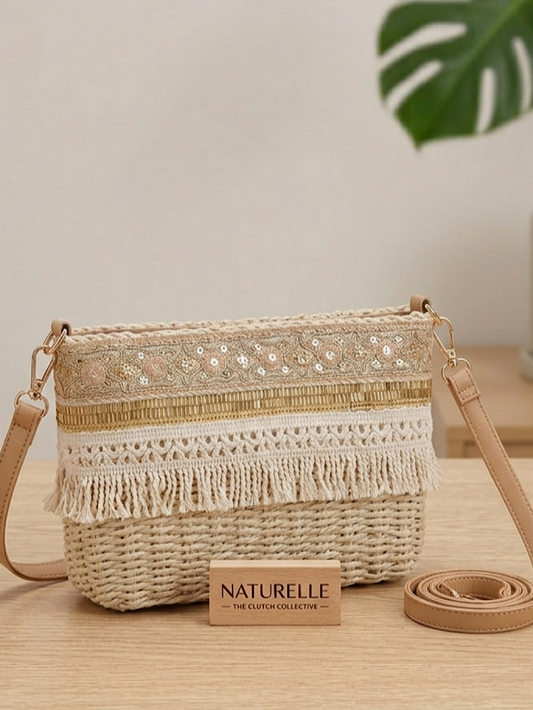 BOLSO PEQUEÑO RAFIA