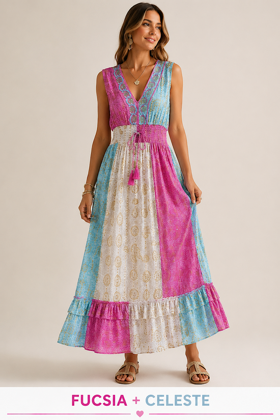 VESTIDO BOHO MALDIVAS