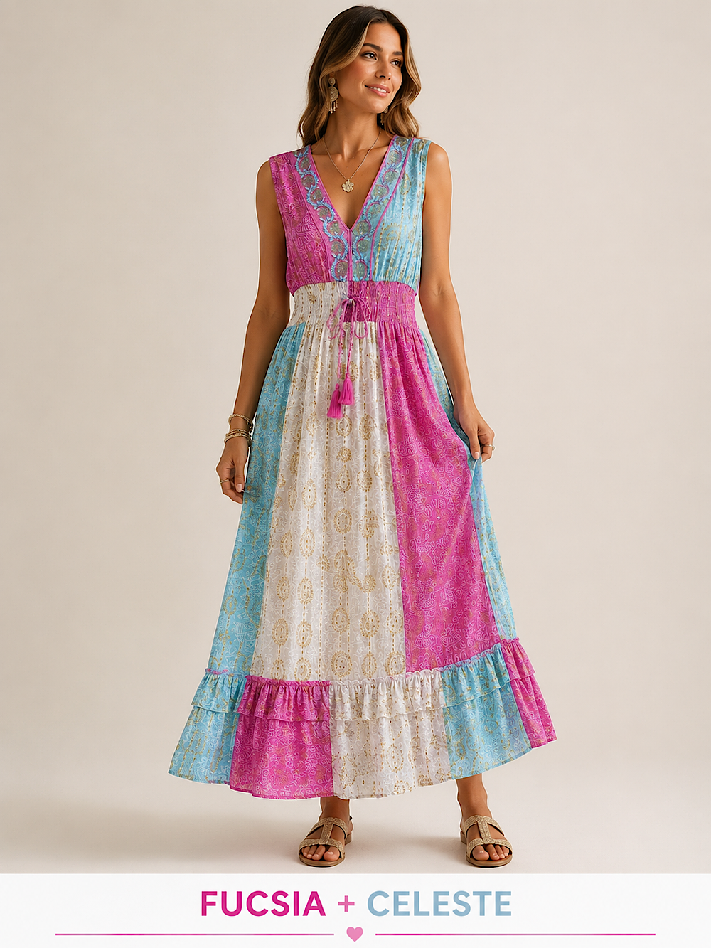 VESTIDO BOHO MALDIVAS