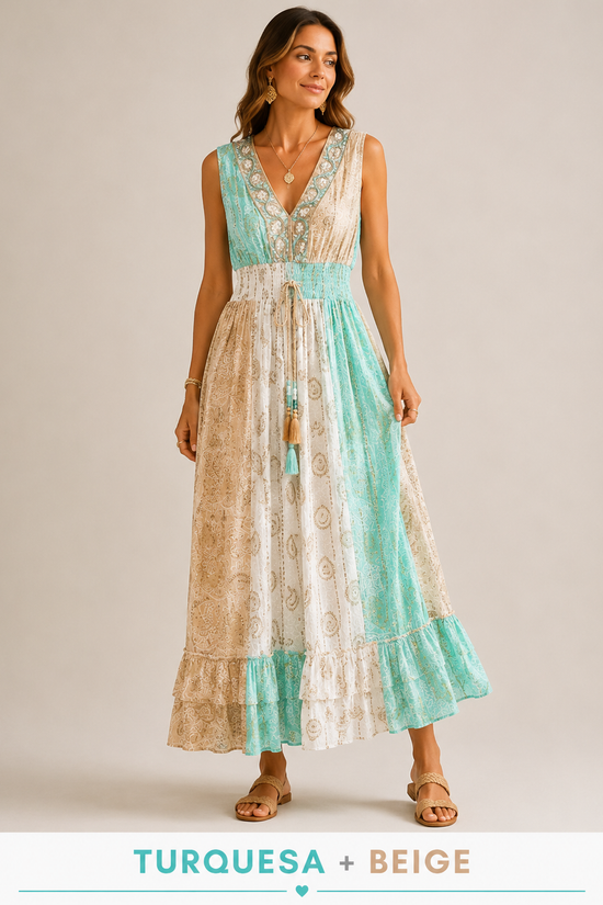 VESTIDO BOHO MALDIVAS