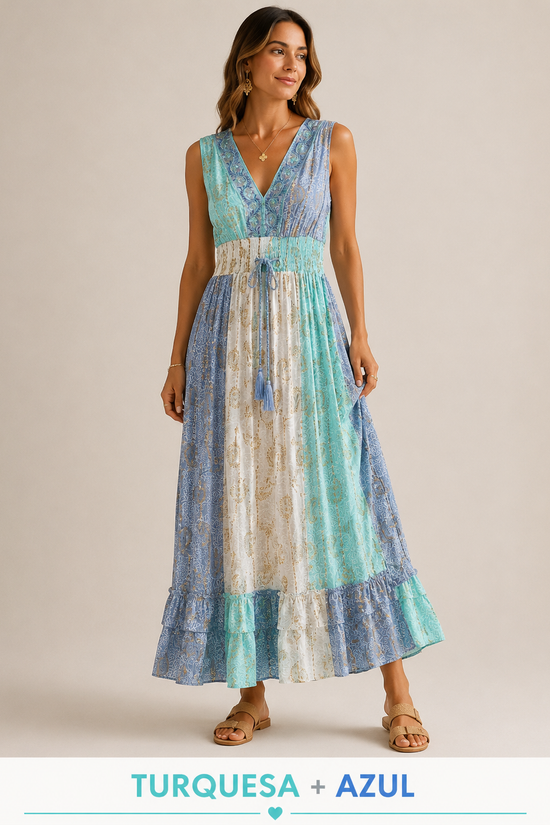 VESTIDO BOHO MALDIVAS