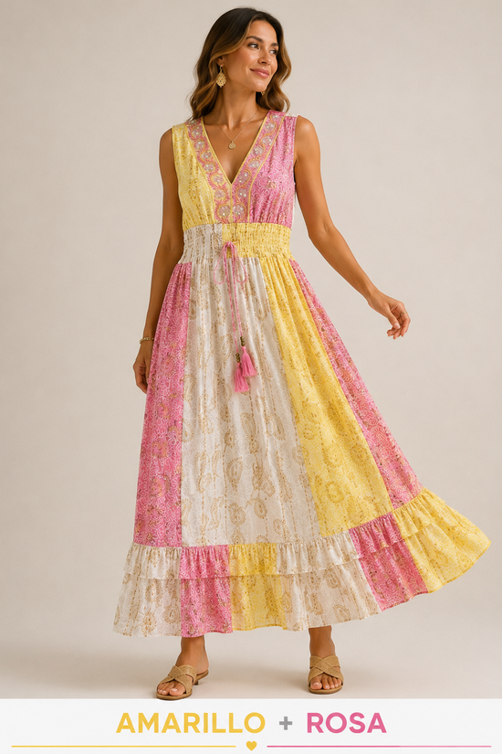 VESTIDO BOHO MALDIVAS