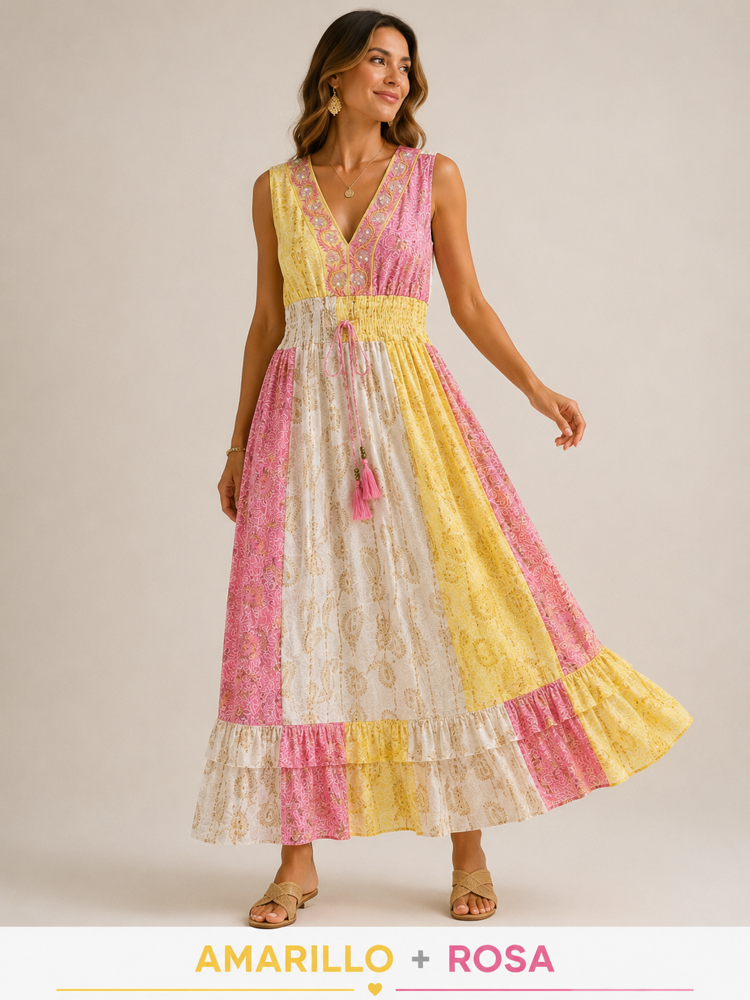 VESTIDO BOHO MALDIVAS