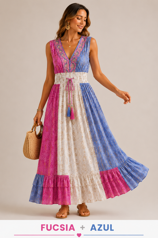 VESTIDO BOHO MALDIVAS