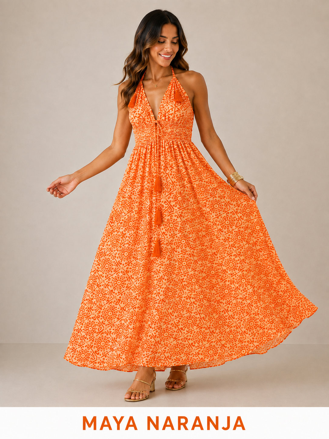 VESTIDO SEDA KIARA