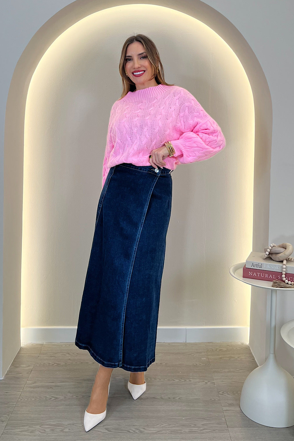 JERSEY TRENZADO OVERSIZE