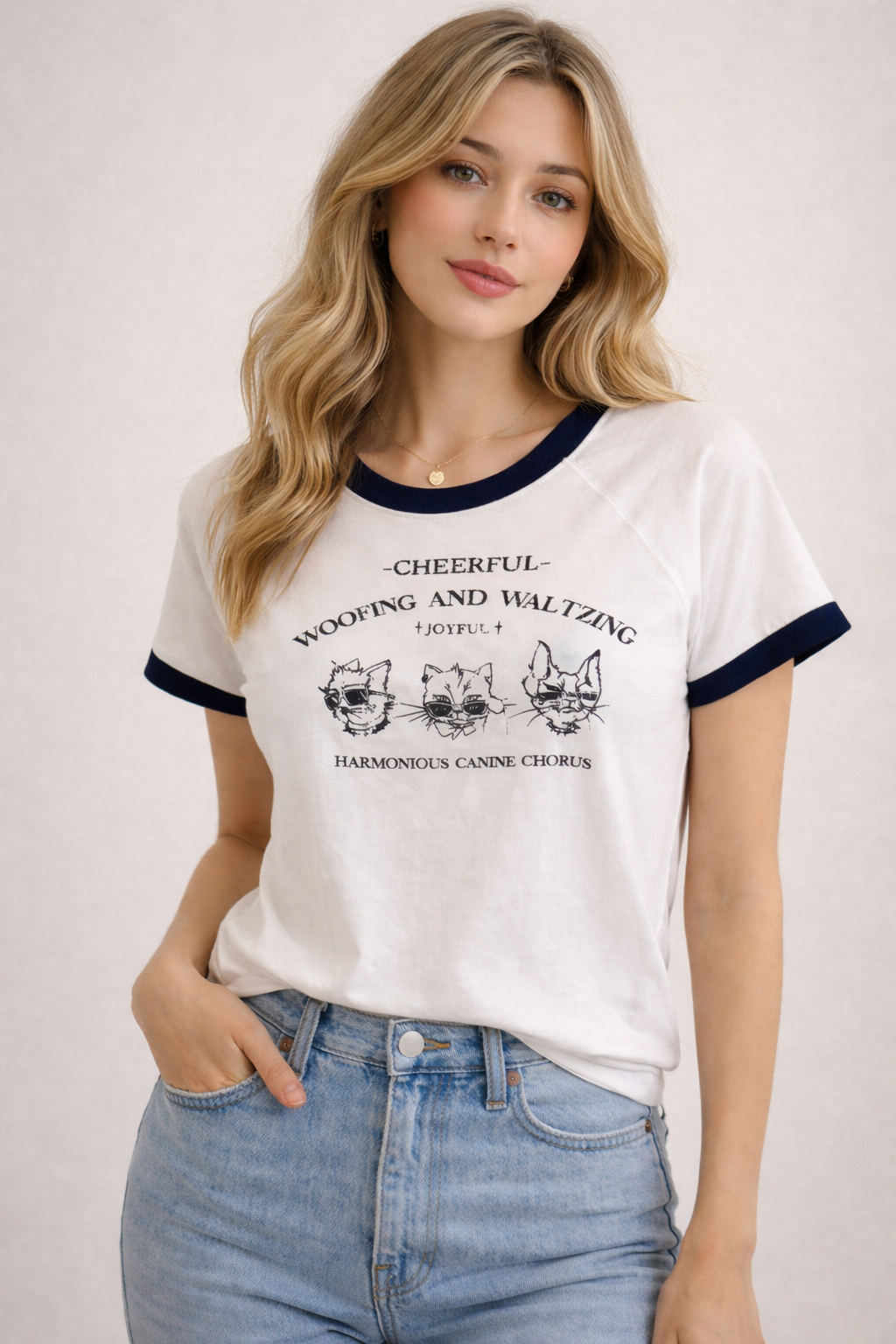 TEE-SHIRT MANCHES COURTES WOLFIE