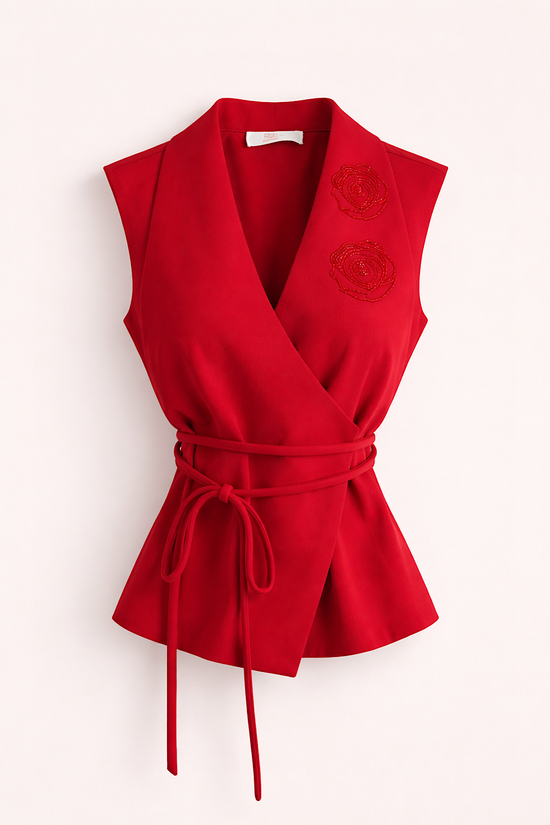 ROTES NELKEN-TOP