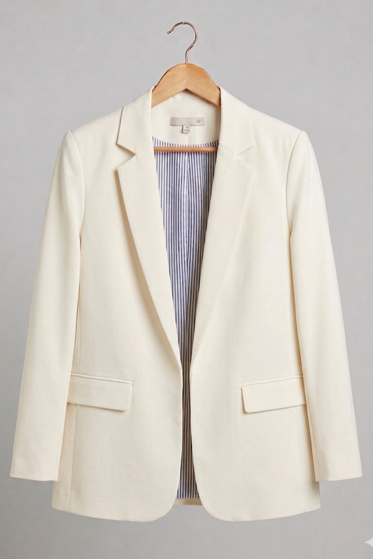 BLAZER ABIERTA SCARLETT CRUDO