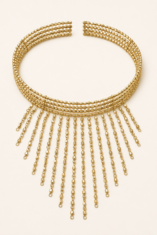 CHOKER ATENEA DORADO