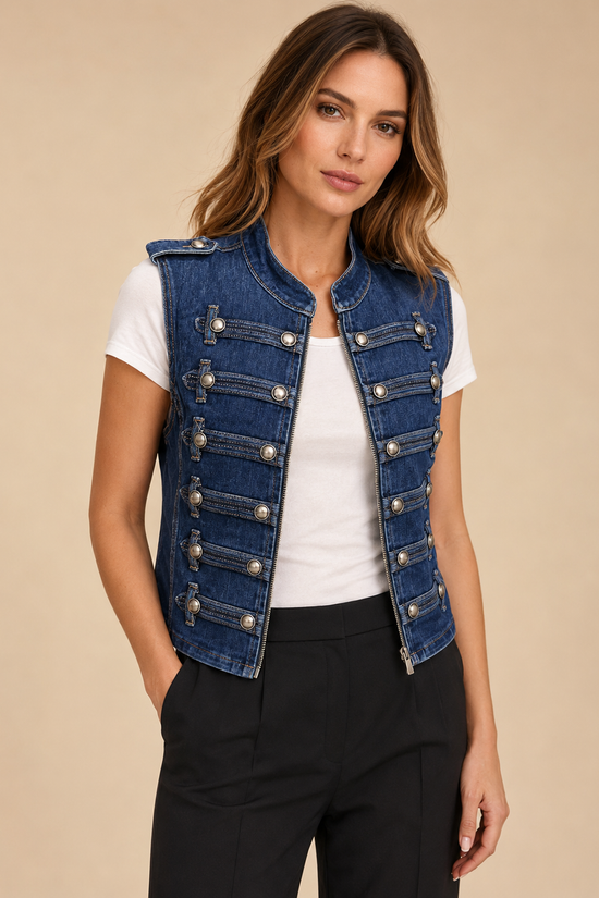 CHALECO DENIM SOHO