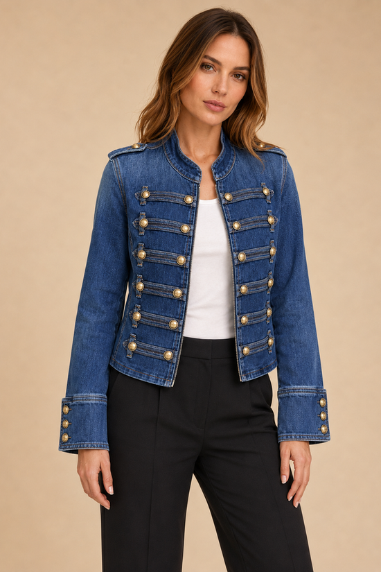CHAQUETA DENIM BOTONES URBAN