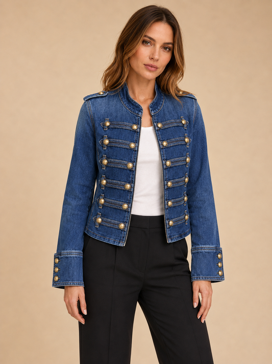 CHAQUETA DENIM BOTONES URBAN