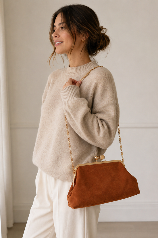 BOLSO CIERRE VINTAGE VELVET