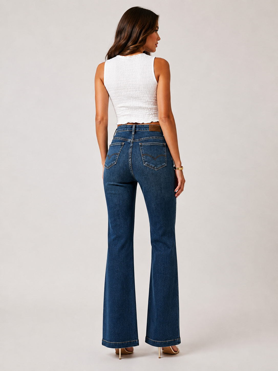 PANTALON VAQUERO WIDELEG LESLIE