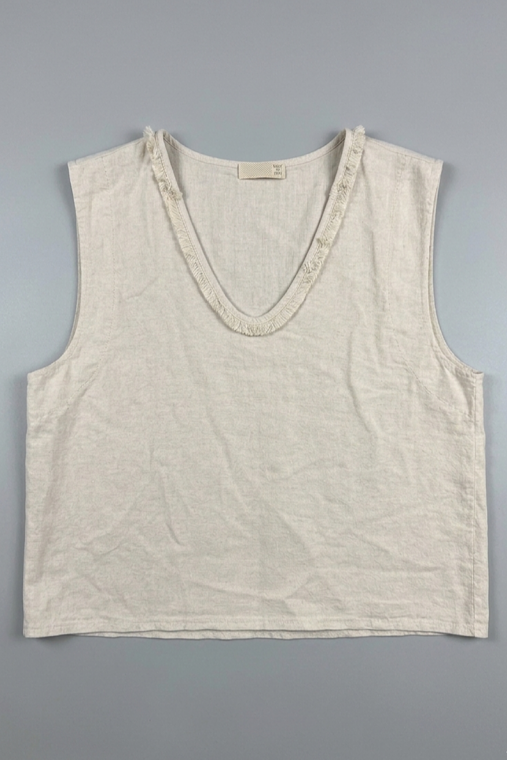 CAMISETA FLECO CORTO ESCOTE