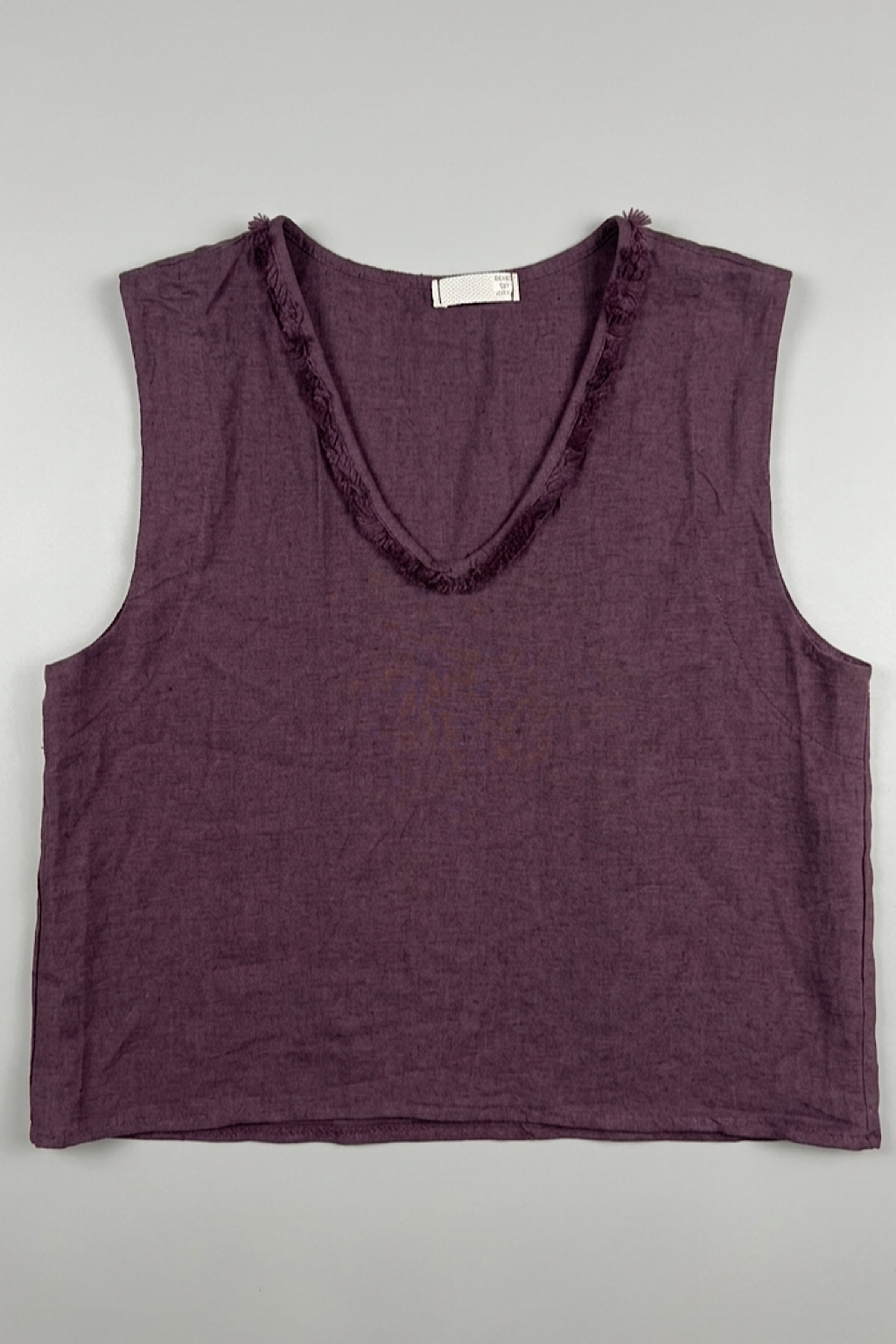 CAMISETA FLECO CORTO ESCOTE