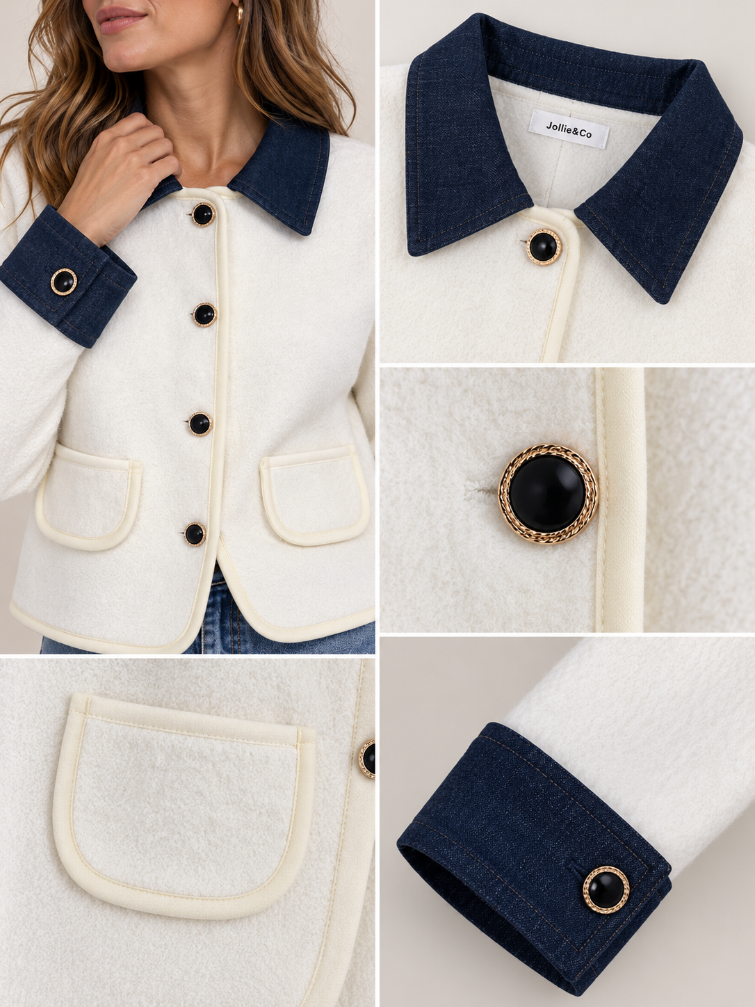 CHAQUETA COQUETTE NIEVE