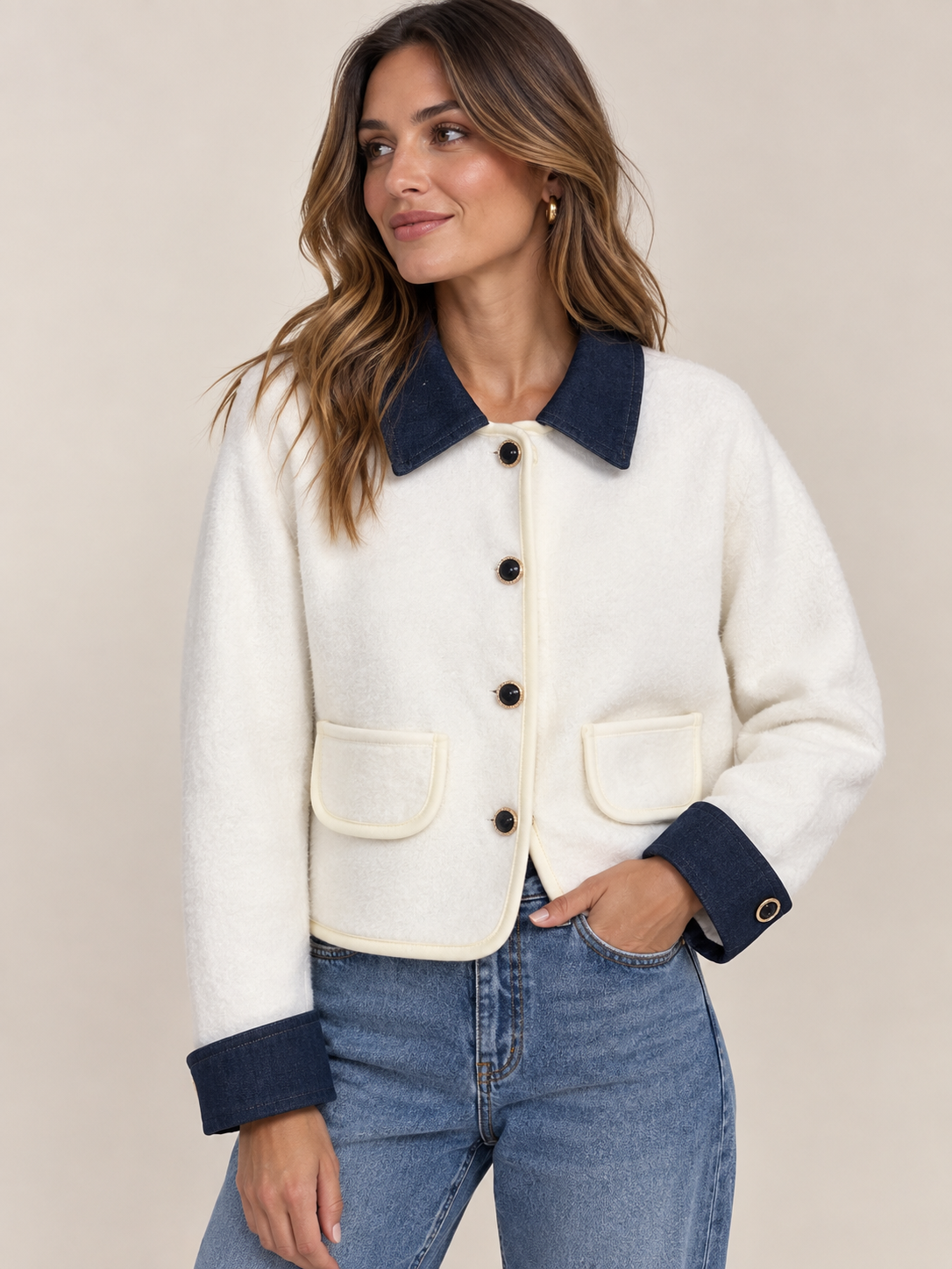 CHAQUETA COQUETTE NIEVE