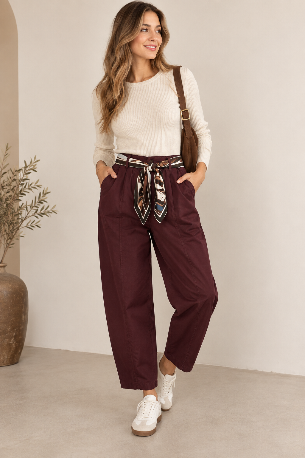 PANTALON GLOBO PAÑUELO