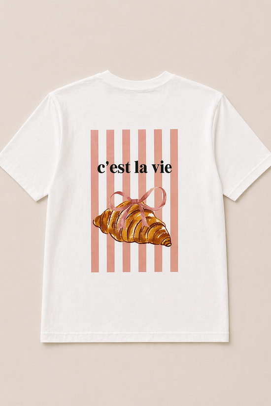 CAMISETA MANGA CORTA CROISANT
