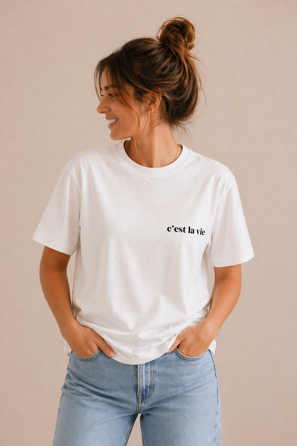 CAMISETA MANGA CORTA CROISANT