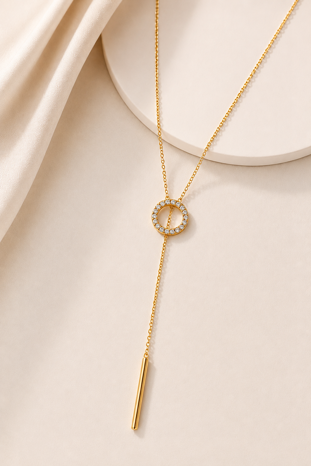 COLLAR CRISTALES CIRCULAR