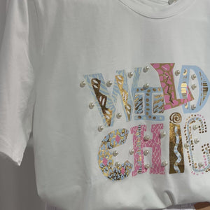 CAMISETA MANGA CORTA WILD CHIC