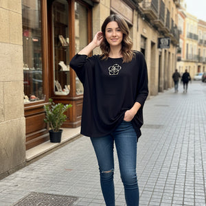 JERSEY MANGA CORTA FLOR TG