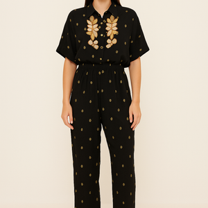 CONJUNTO BOHO CAMISA ABALORIOS