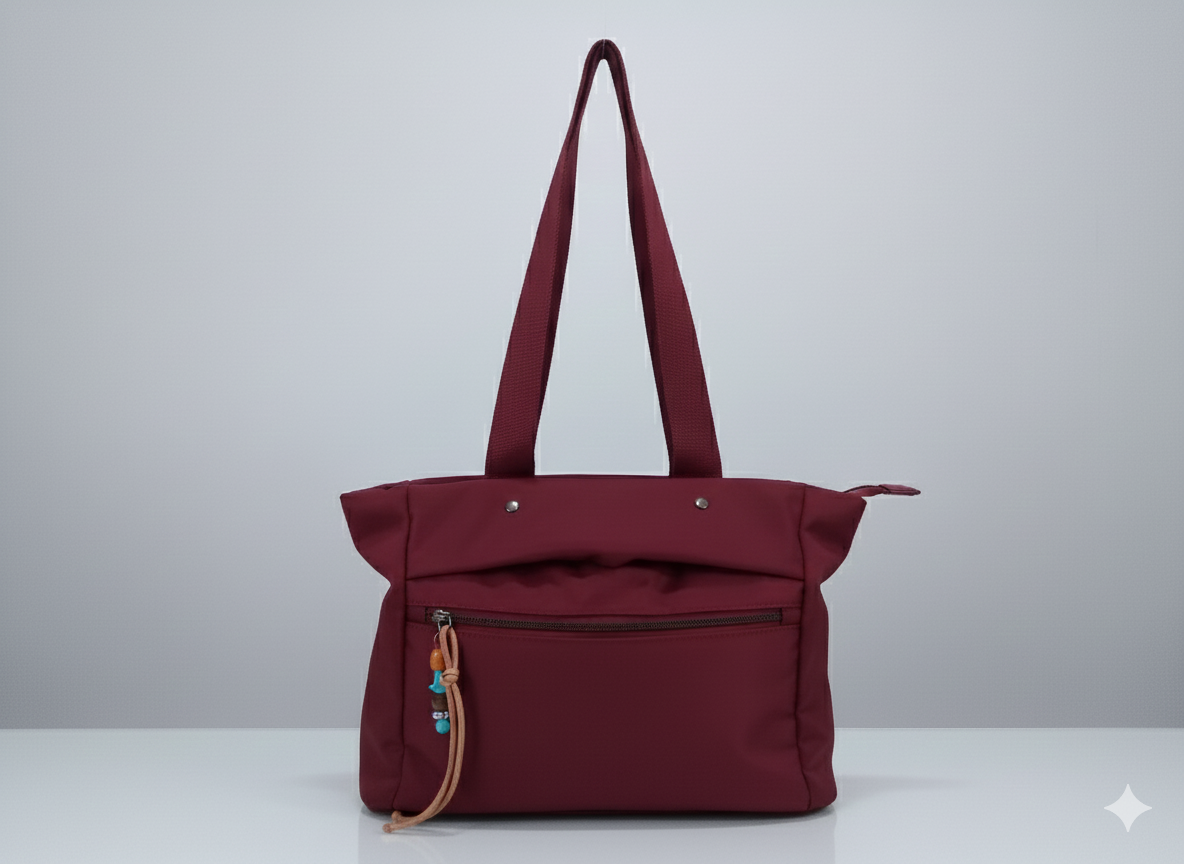 BOLSO ACOLCHADO BURDEOS