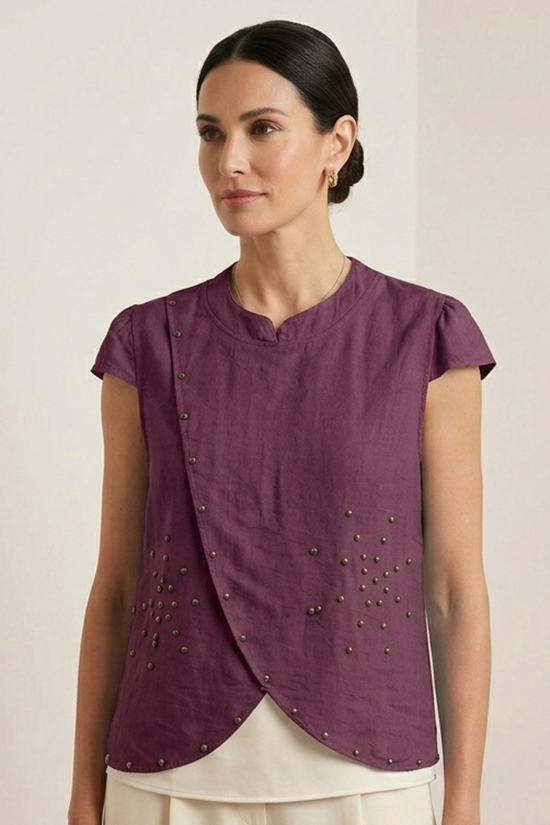 BLUSA CAPAS TACHUELA ELO