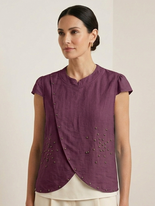 BLUSA CAPAS TACHUELA ELO