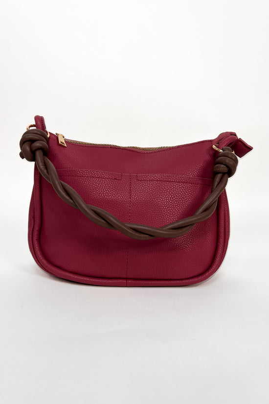 TASCHE MIT GEFLOCHTENEM HENKEL