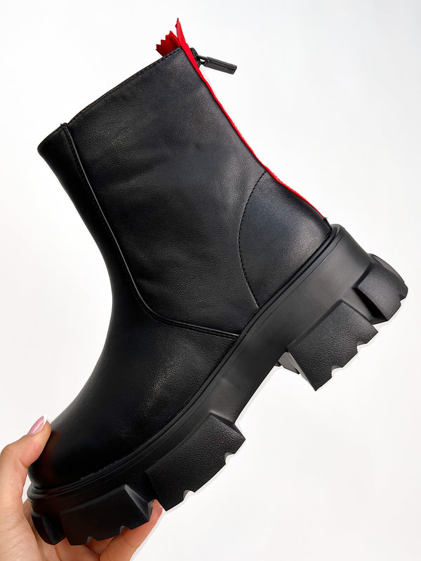 BOTIN BIKER PLANO