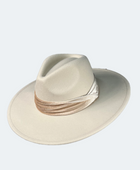 SOMBRERO  ALA ANCHA CINTA TERCIO PELO